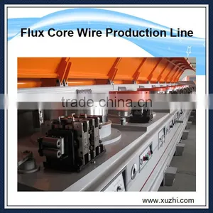 China Supplier Low Carbon Steel Wire Flux Cored Wire Making Machine Steel Wire Production Line thumbnail-1