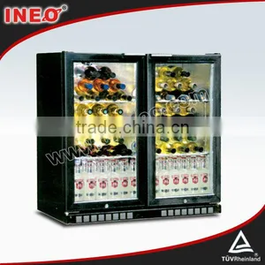 201L Ventilated Glass Door Bar Fridge/Undercounter Bar Fridge/Underbar Fridges thumbnail-1