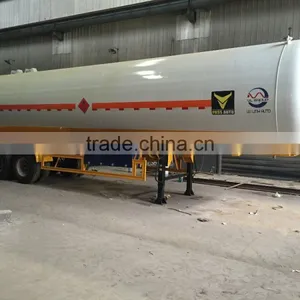 56m3 LPG Storage Road Tanker Semitrailer for Sale thumbnail-1