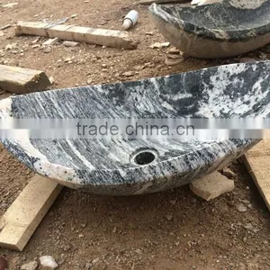 Customized Design Massage Natural Stone Bathtub For Sale thumbnail-2