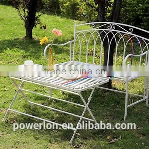 Patio Metal Folding Coffee Table PL08-36216 thumbnail-2