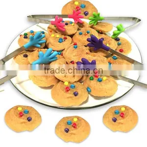 Perfectly Designed High Quality Silicone Mini 5 Inch Tongs thumbnail-3