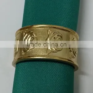 Bulk Gold Napkin Ring , Plate Napkin Rings thumbnail-4