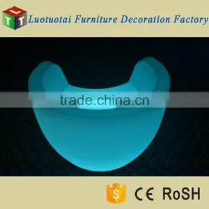 Furniture Factory Wholesale Rechargeable Color Changing Light Up Sofa LED thumbnail-5