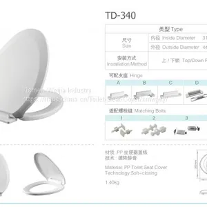 High Grade Toilet Lid, Toilet Lid, Thickening thumbnail-4