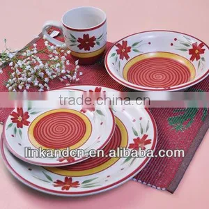 KC-00190/ceramic Plate Set/round Shape/high Quality Ceramics thumbnail-1