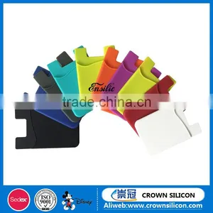 Silicone Strip Shape Cartoon Phone Card Holder/cell Card Holder Case thumbnail-1