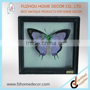 2016 New Style Rural Wooden Glass Frame With Linen Printing Insert thumbnail-1