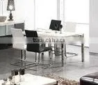 VT-016A Marble Top Dining Table thumbnail-1