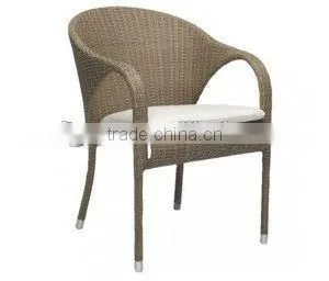 2017 Trade Assurance New Design Outdoor French Style Stackable pe Round Rattan Modern Armchairs Furniture thumbnail-1