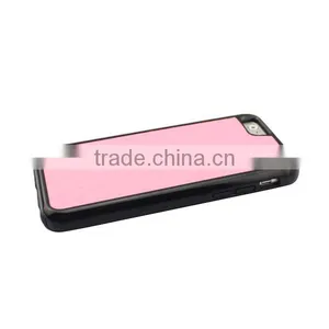 Cheap Price Custom Blank TPU PC Mobile Phone Case Cover With Leather for Iphone 6 6 Plus thumbnail-5