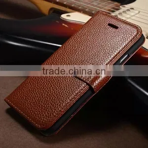Factory in Stock PU Leather Mobile Phone Flip Case for IPhone 6 thumbnail-1