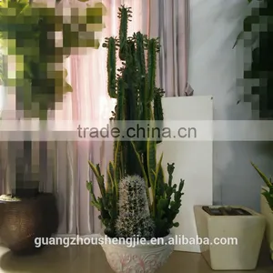 Decorative Jamaica Cactus Plant Bonsai Artificial Cactus thumbnail-3