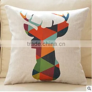 High Quality Label Customized Linen Cushion thumbnail-2