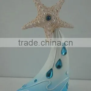 2013 New Products Polyresin Starfish Wedding Cake Top thumbnail-1
