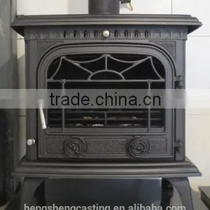 2015 Hot Sell Antique Indoor Wood Burning Cast Iron Stove thumbnail-5
