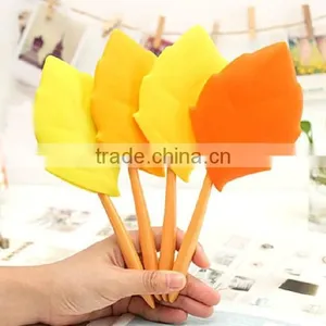 Leaf Shape Pocket Cup for Travelling /silicone Collapsable Cup thumbnail-1