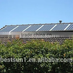Bestsun Complete With Battery and Brackets CE TUV Prove BPS500W 12v Solar Panel Portable Solar Dynamo Power Generator thumbnail-4