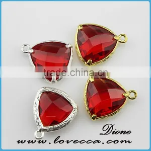 Cheap Wholesale Glass Natural Quartz Stone Pendant thumbnail-2