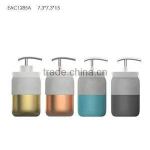 Victoria's Secret Body Lotion Dispenser Concrete Bathroom Design thumbnail-1
