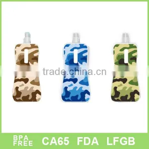 Collapsible Folding Water Bottle 17oz thumbnail-1
