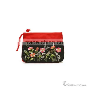 Embroidery Coin Purse, Handbag, Silk Purse, Handicraft in Vietnam thumbnail-5
