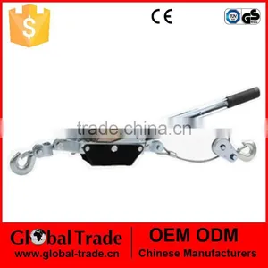 Hand Winch 2 Ton Single Gear, Double Hook - Heavy Duty Cable Puller With 3M Cable for Car/ Caravan T0023 thumbnail-1