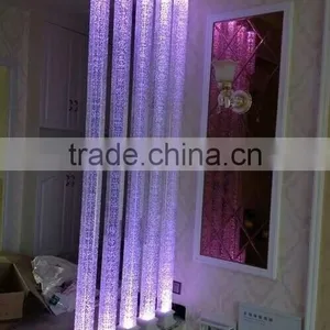 Wholesale Crystal Pillars With Bubbles for Partition thumbnail-4