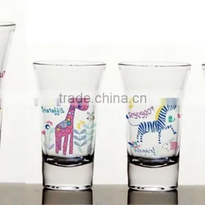 1.5oz 2oz 2.5oz 3oz Animal Woman Gril Color Printing Sheezer Shot Glass Cup thumbnail-1