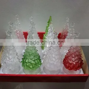 Cheap LED Light up Plastic PS Artificial Christmas Tree Decorative New Wholesales thumbnail-2