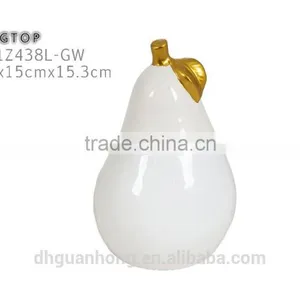 Ceramic Pear Pot in Fruit Design thumbnail-1