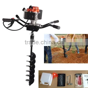 82cc 3200w Hand-Held Manual Fence Post Hole Digger Portable Hand Ground Earth Auger Drill thumbnail-2