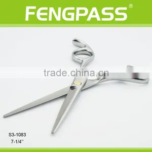 S3-1083 7-1/4" Inch 2CR13 Stainless Steel Blade With Stainless Steel Handle Fengpass Hardware Limited Barber Scissors thumbnail-4