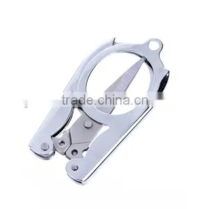 Household Stainless Steel Scissors Folding Travel Scissors thumbnail-3