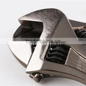 Professional Black Nickel Adjustable Wrench/Spanner thumbnail-3