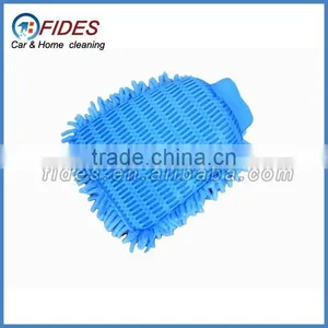 Polyester Chenille Sponge Cleaning Microfiber Car Wash Mitt thumbnail-1