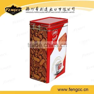 Customized Full Color Printed Biscuit Metal Tin Box thumbnail-2