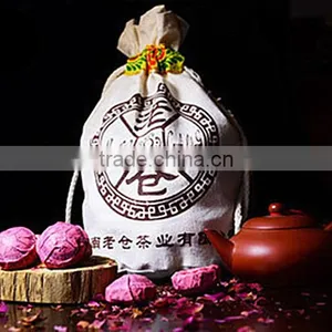 Famous Brand Chinese Yunnan Puerh Tea Health Body Rose Flavor Mini Tuo Tea thumbnail-1