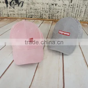Corduroy Fabric Embroidery Patch Baseball Cap thumbnail-2