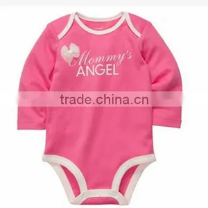100% Cotton Lovely Print Baby Girl Rompers Wholesale thumbnail-1