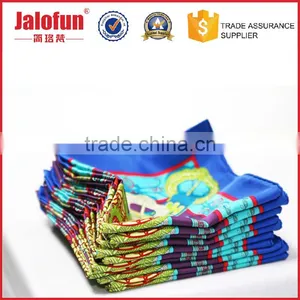 Promotion Gift Custom Personalized Silk Scarf for Football Fan thumbnail-3