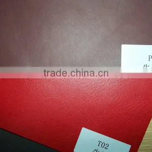 100% pu Artificial Leather, pu Synthetic Leather With Non Woven Backing for Decoration thumbnail-1