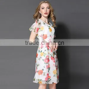 Maxnegio Flower Girl Dress Patterns With Batwing Sleeve Casual Summer Dresses thumbnail-3