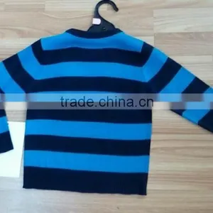 (KD0442) Boys Knitting Stripe Sweaters thumbnail-2