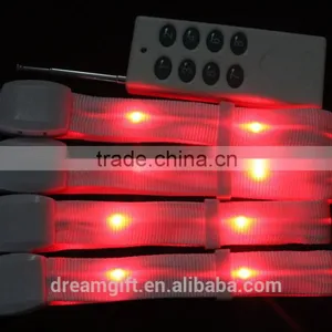 2016 New Party Goods Far Distance Remote Control LED Fabric Wristband Changed 15 Colors Sepcial for Big Party or Vocal Concert thumbnail-2