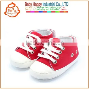 2016 Top Selling Cotton Baby Shoes Beautiful for Grils Canvas Shoes thumbnail-3
