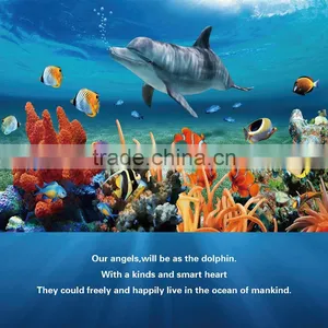 ShiJ 2017 Dolphin Blanket Made Of Soft Polar Fleece,The Perfect Blankie For Kids .Give the Gift Your Little Dolphin Will Love thumbnail-2