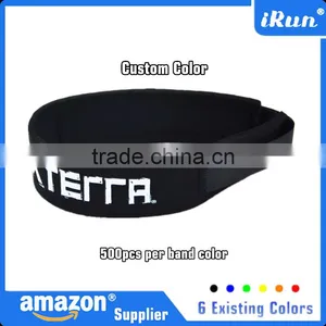 Racing Neoprene Hook and Look Leg Strap Waterproof-Green Neoprene Timing Chip Bands for Racing Athletes - Ebay/Amozn Supplier thumbnail-2