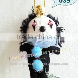 Handmade Keychains Keyrings Voodoo Doll String Accessories Bag Gifts thumbnail-1