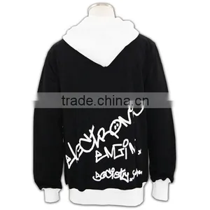 High Quality Lighter Zipper up Dri Fit Breathable Removable Hood Hoodies thumbnail-3